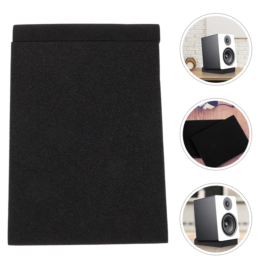 

2Pcs Sound Isolation Pads Anti-Vibration Speaker Foam Stable Support Acoustic Panel for Audio Systems Speaker Isolation Cushion
