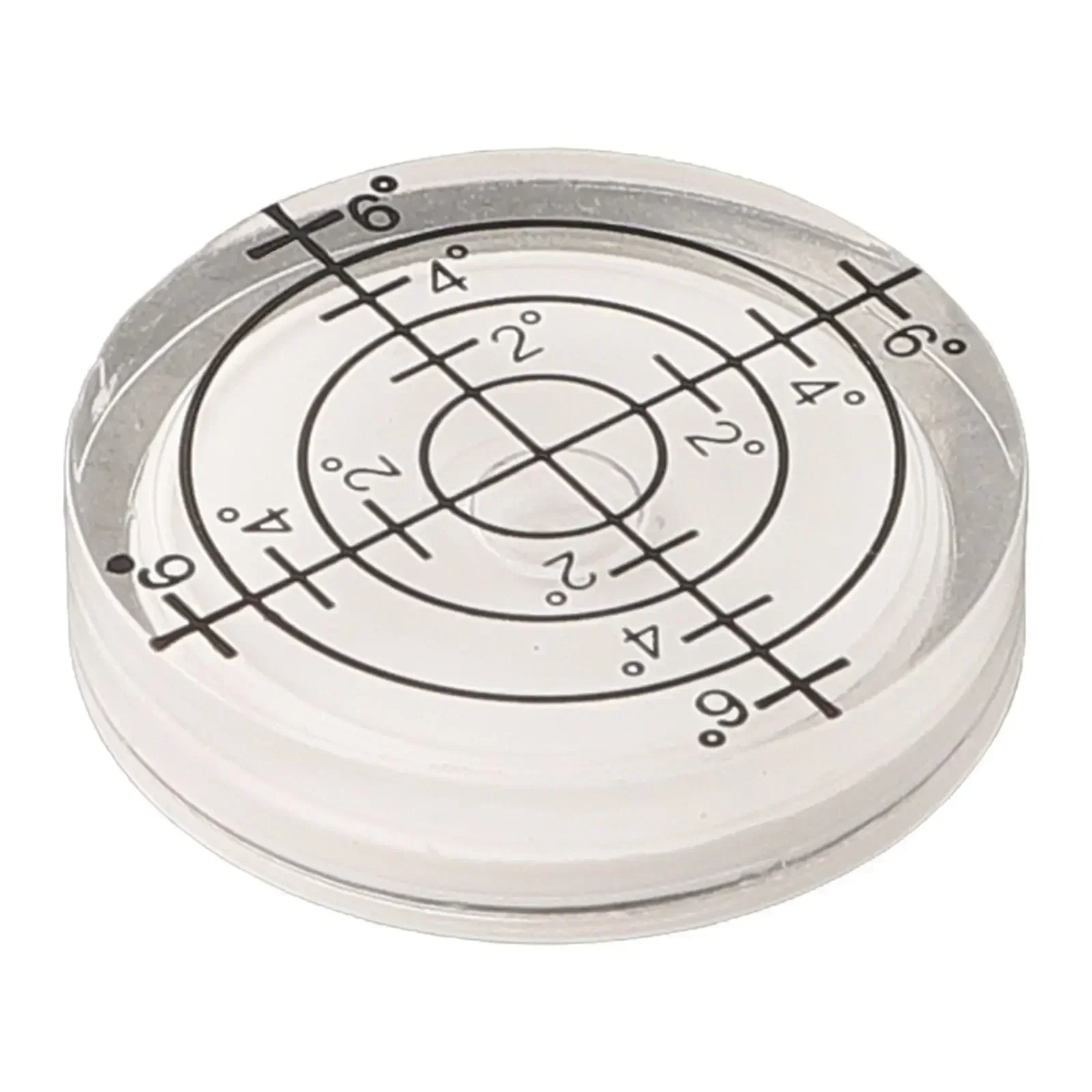 1pc 32mm Bubble Level 20°-30° Accuracy Bubble Degree Mark Mini Bullseye Level For Precision Level Round Circular Measuring Meter