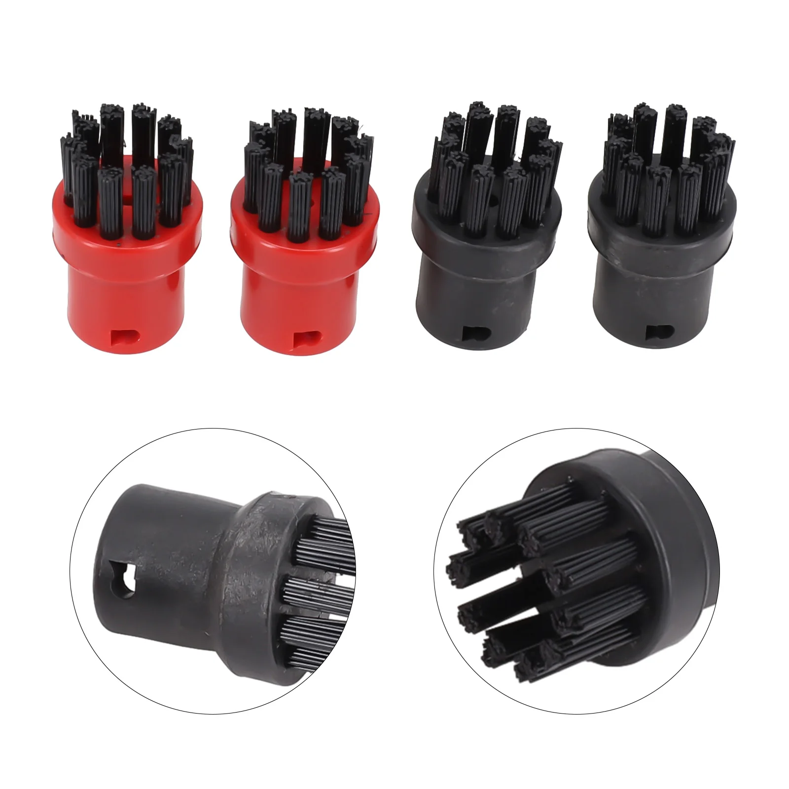 Насадка для щетки для ручного инструмента для пароочистителя SC1 SC2 SC3 SC4 SC5, щетки X 4, бытовые принадлежности, чистящие детали пылесоса