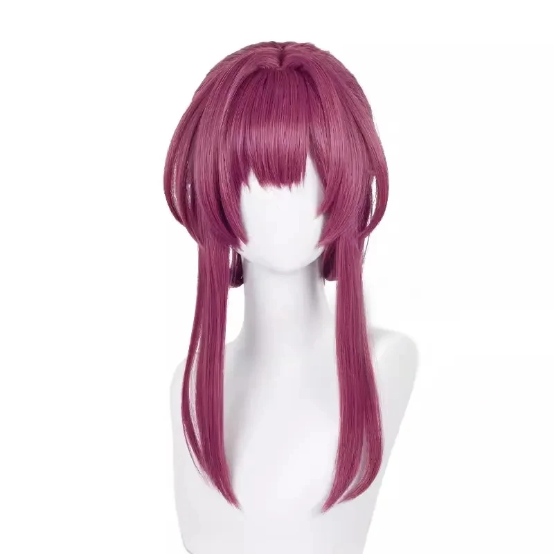 

Game Honkai: Star Rail Kafka Cosplay Wig Rose Purple Hair Heat Resistant Synthetic Halloween Party Accessories Props