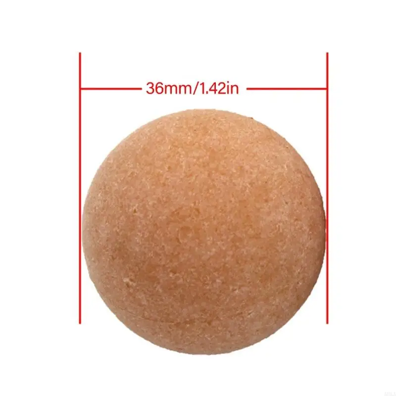 A0KA 4PCS Cork Foosballs Tabletop Game Sports Foosballs Footballs