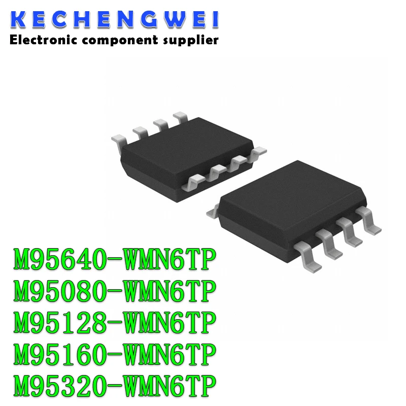 10pcs M95640-WMN6TP SOP 95640WP SOP-8 M95640 M95080-WMN6TP 95080WP SOP M95128-WMN6TP M95160-WMN6TP M95320-WMN6TP 95128WP 95160WP