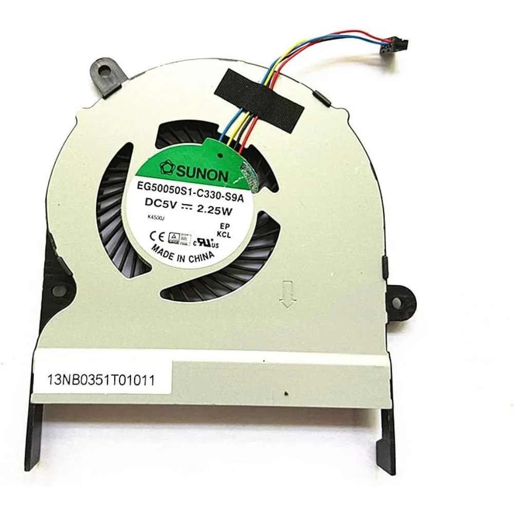 Ventilador de refrigeración de CPU para Asus Q301 Q301L Q301LA Q301LP S301L S301LA S301LP EG50050S1-C330-S9A