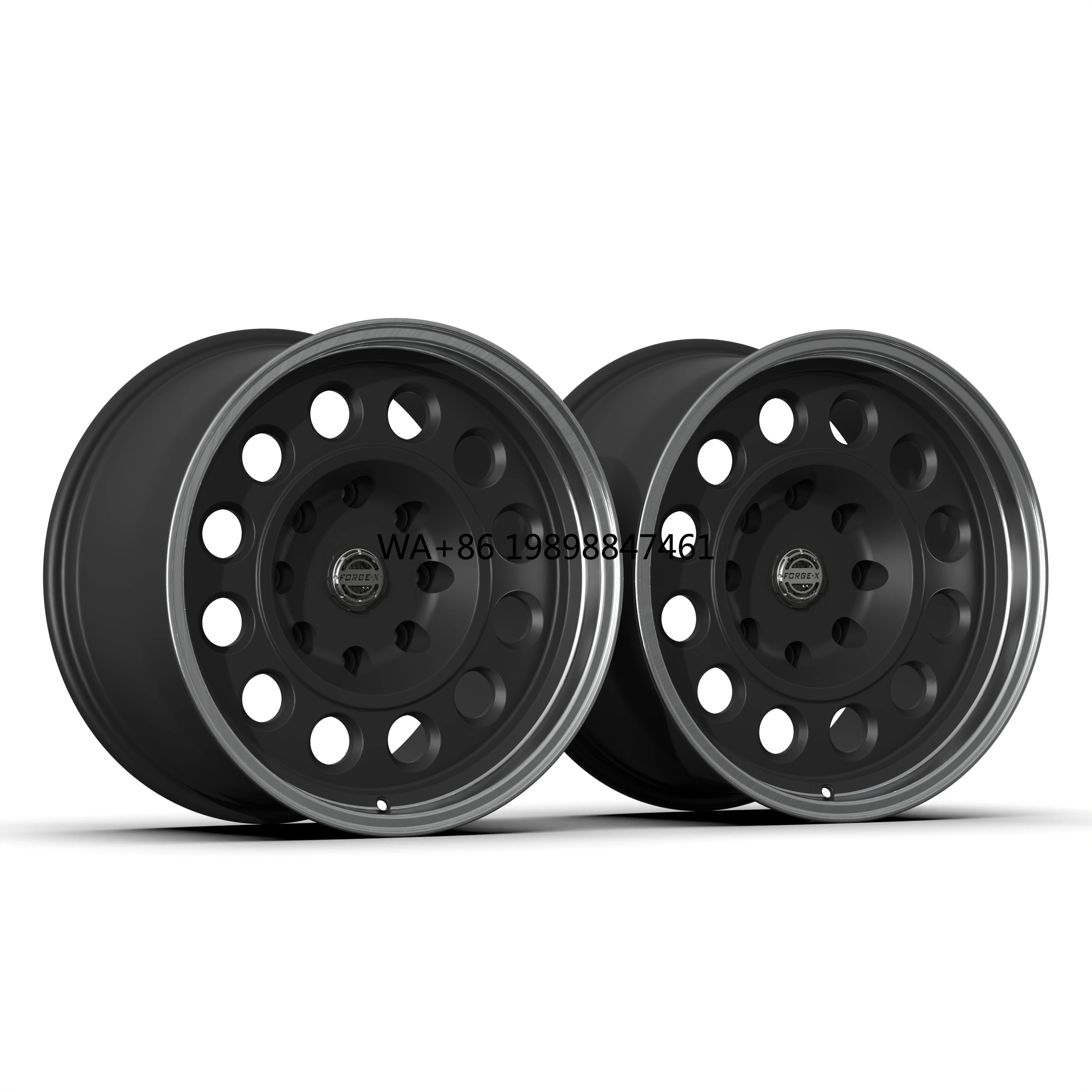 

Tailored Aluminium Alloy Forged Wheels for Passenger Cars 8x165.1 Gloss Black 18-23 Inch for Hummer H2