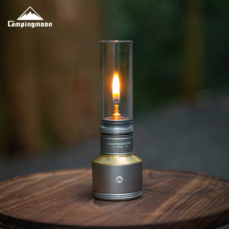 

Набор для кемпинга CAMPINGMOON T-1D15: уличный светильник на бутане, имитирующий свечи, надувной, для барбекю, атмосферный свет