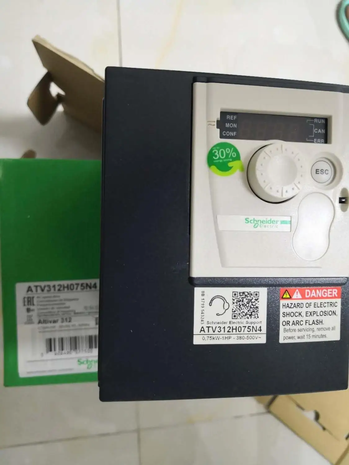 ATV312H075N4 NEW ATV312 Three-phase 0.75KW Converter