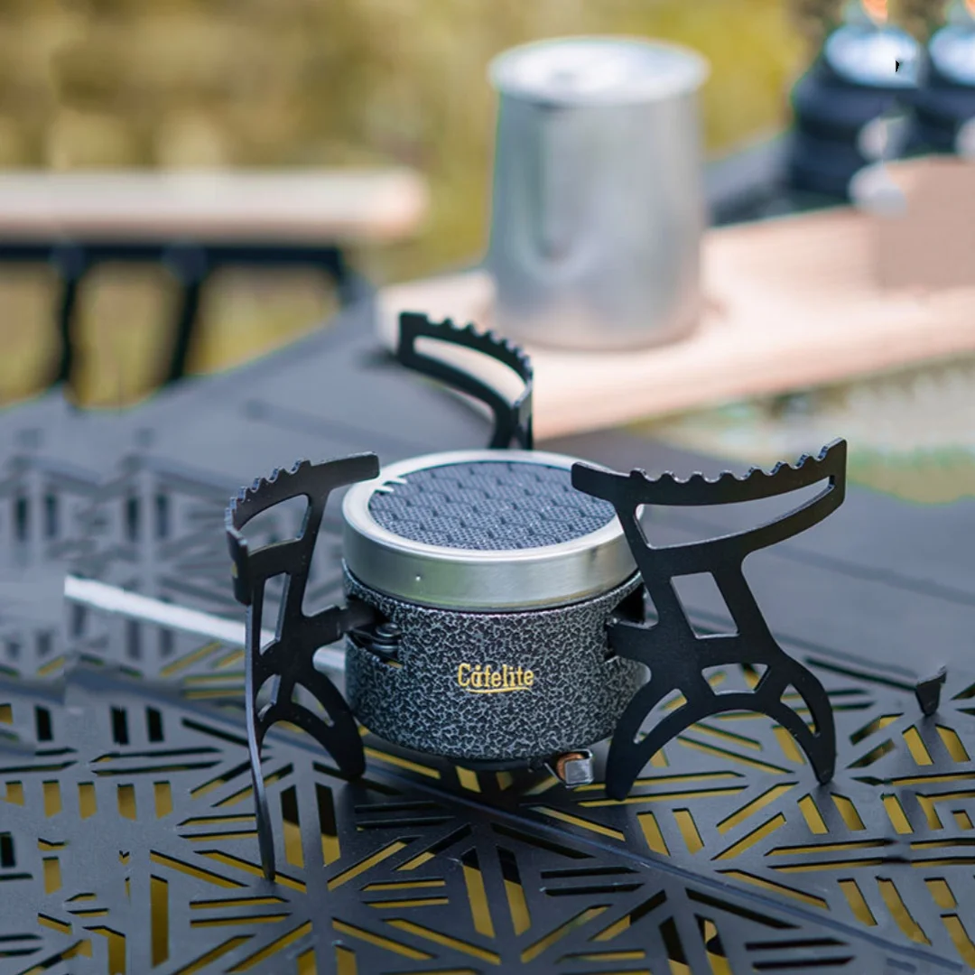 4200W Camping Stove with Infrared Burner Ultralight Windproof High Power Gas Stove Outdoor Infrared Heater for Camping Hiking