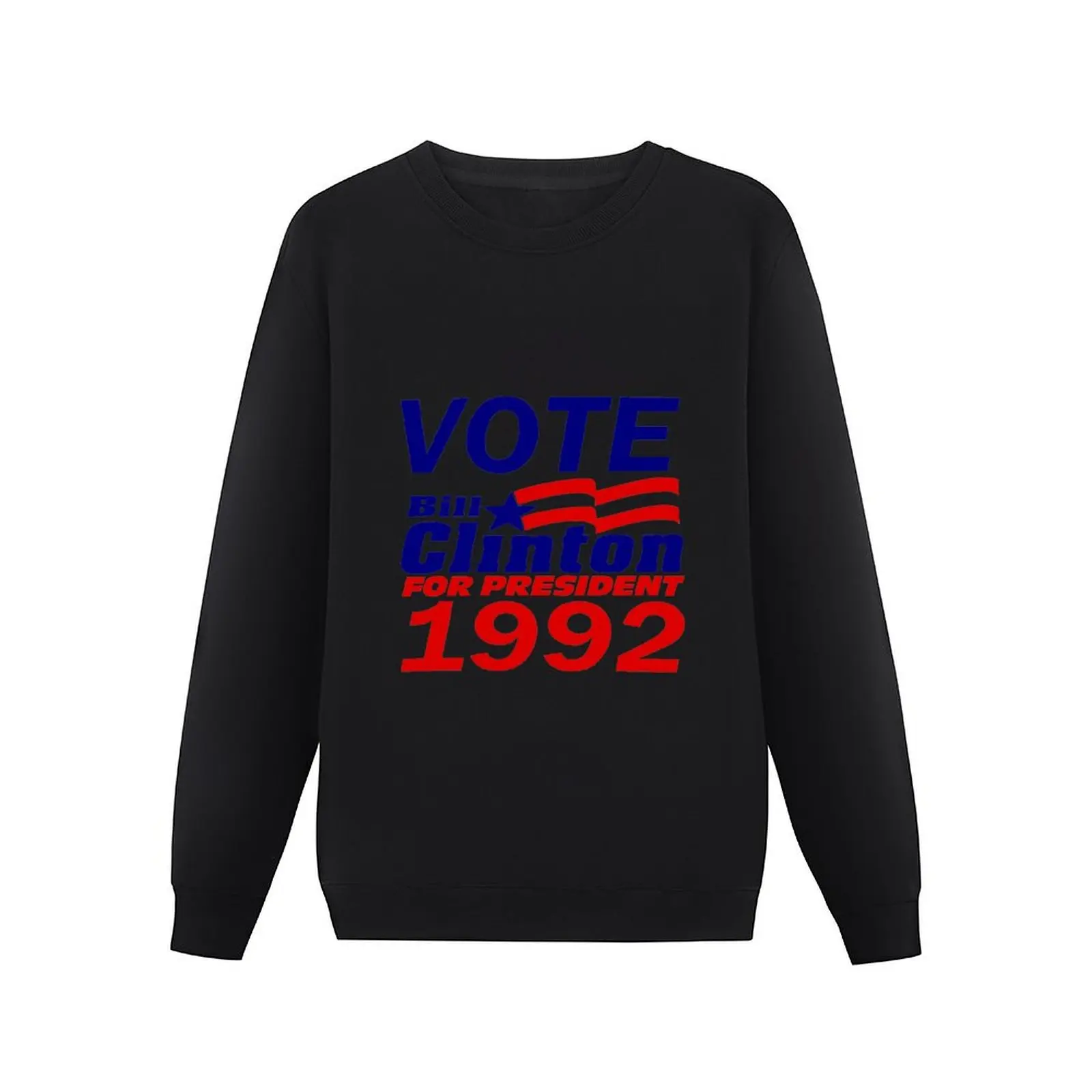 Vote Bill Clinton for president 1992 Pullover Hoodie korean clothes winter man sweatshirt