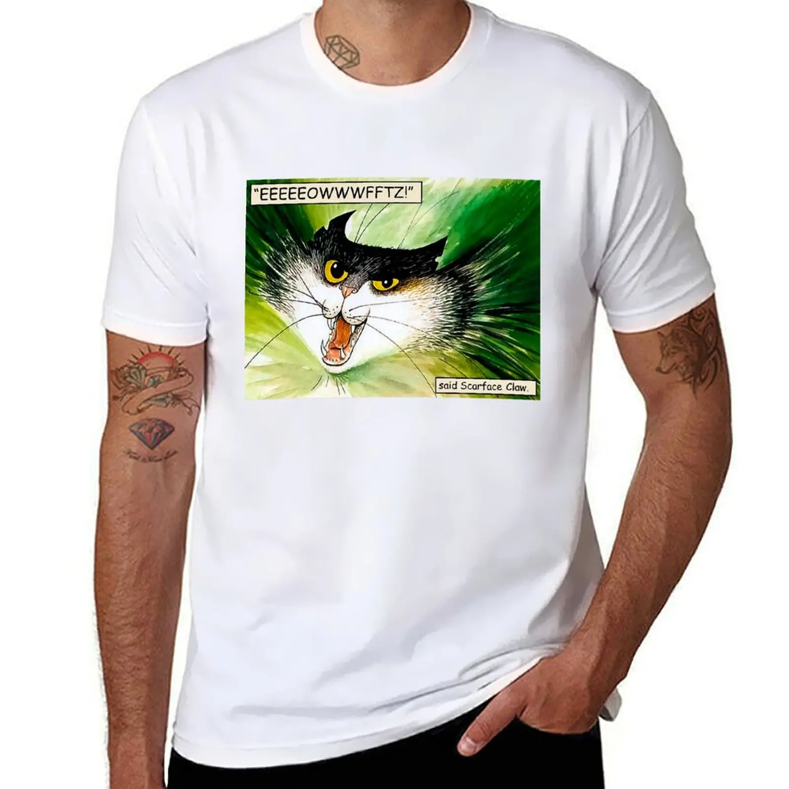 

heavy man graphic t Claw cotton t for shirts Scarface T-Shirt shirt man