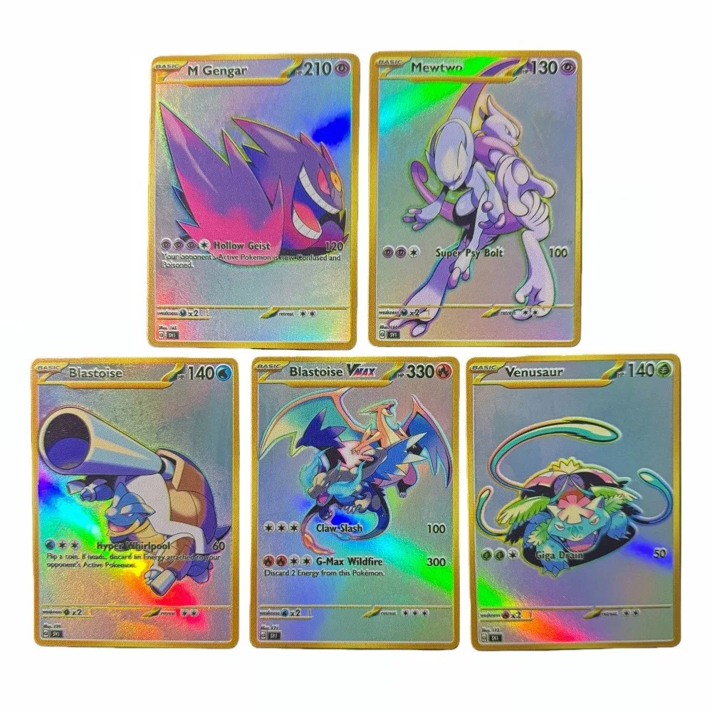 potdemiel-pokemon-cartoes-ptcg-colecao-criatividade-gengar-mewtwo-charizard-blastoise-venusaur-conjunto-pokemon-cartoes-presente