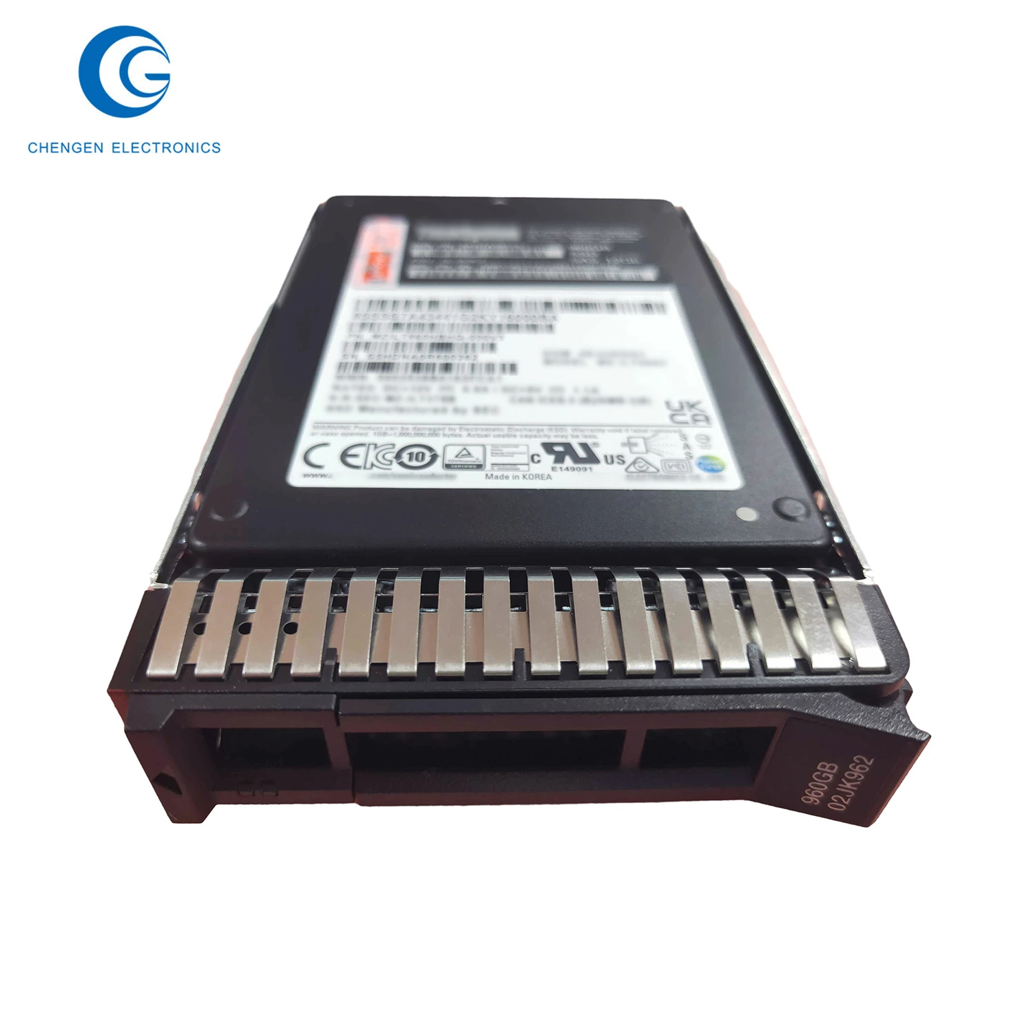 2 pezziThinksystem 4Xb7A38175.5" 960Gb Sas 1G Sr650 Server Ssd Dischi rigidi Disco rigido Unità a stato solido Server Ssd