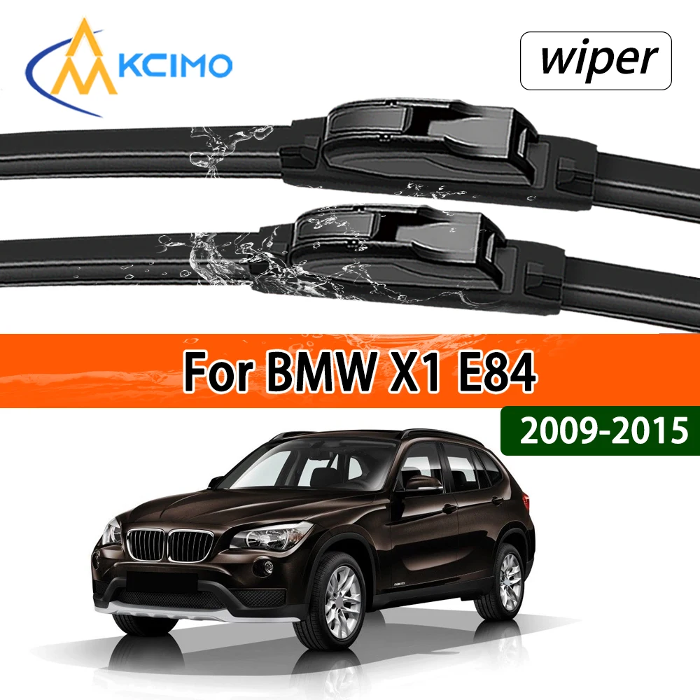 

High Performance Silent Wiper Blades 2pcs For BMW X1 E84 2009-2015 All Season Clear Visibility Car accessories
