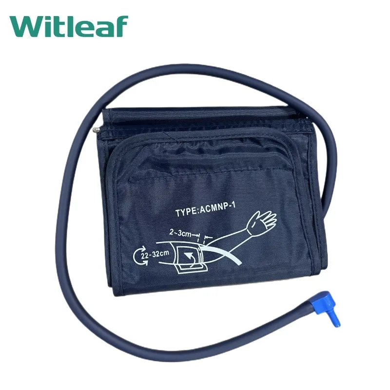 Witleaf Big Size Arm Blood Pressure Cuff for Tonometer Blood Pressure Monitor Sphygmomanometer Medical Adult Arm Cuff 22-42cm