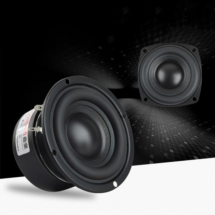 25W 3 inch subwoofer subwoofer 4 euro 8 euro high fidelity home speaker Spanish straw pulp basin low frequency speaker