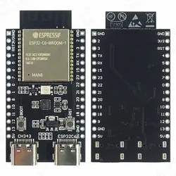 ESP32 C6 Development Board WiFi Bluetooth Module for Nano Arduino Internet of Things ESP32-C6-WROOM-1 TYPE-C 4MB 8MB Flash