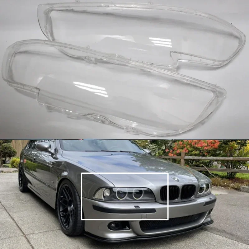 

Car Headlight Lampshade Cover Shell Glass Lens Automobiles Head Light Lamp Lens Kit For Bmw 5 Series E39 1999 2000 2001 2002