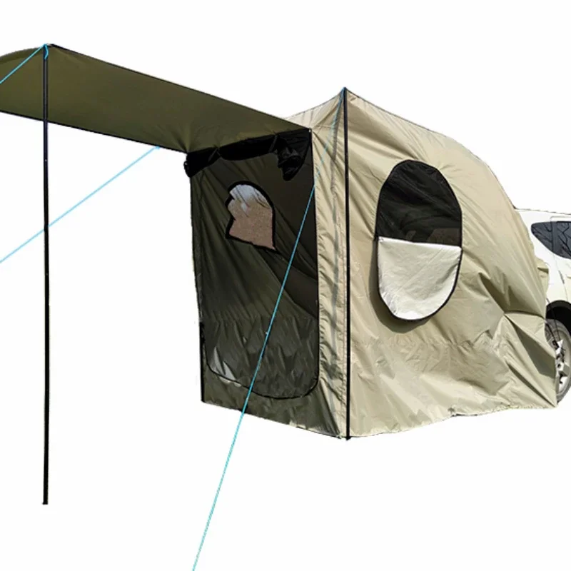 

Outdoor Multi-Functional Car Extension Tail Tent Self-Driving Travel Wild Camping off-Road Vehicle Trunk Car Sun Protection