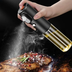 Electric Olive Oil Sprayers USB Rechargeable Oil Spray Bottle Portable Professional Kitchen Accessories For Airs Fryer And BBQ