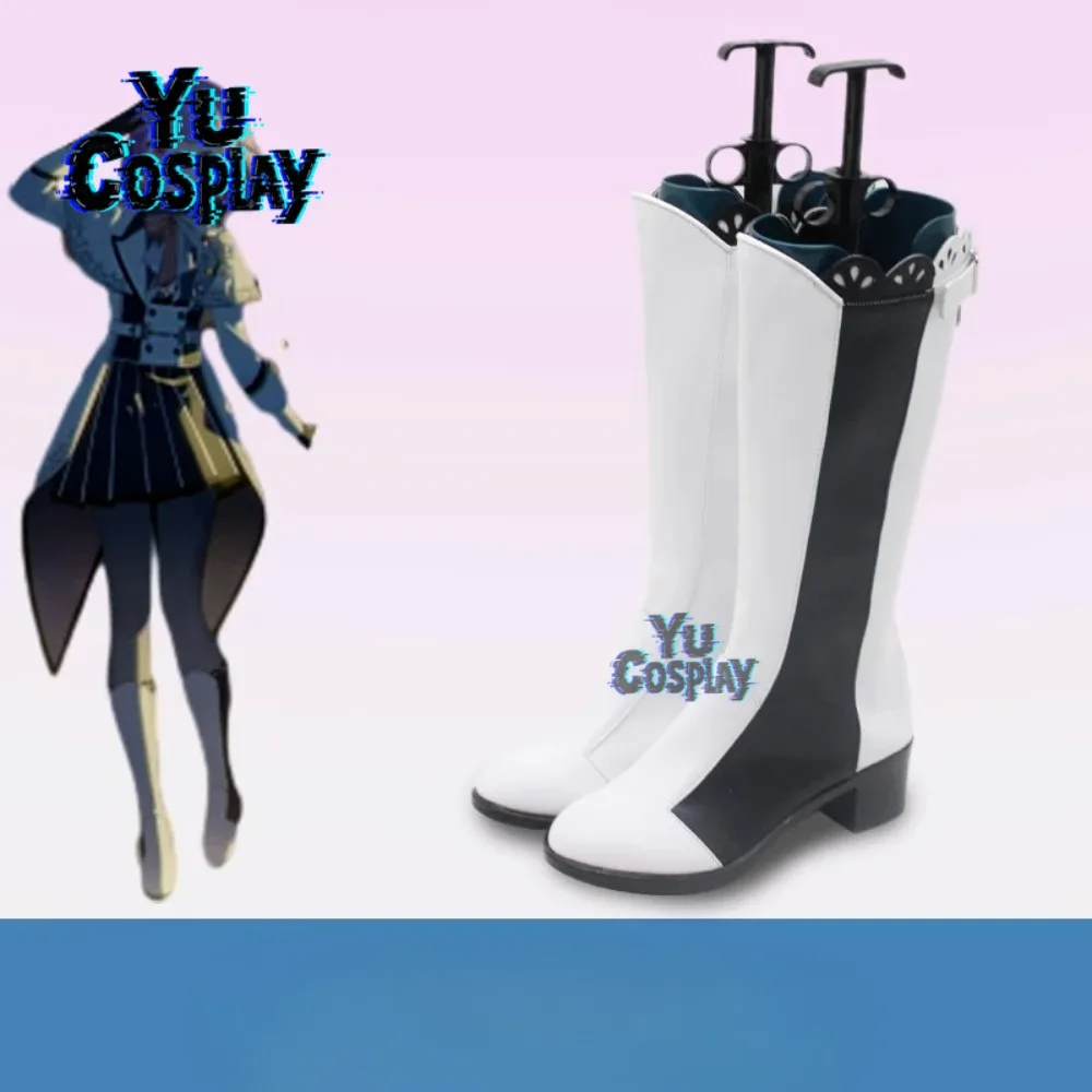 Anime Feng Xiaomeng Cosplay Shoes Custom Made for Summer Stage Shows and Colorful Music Festival Events
