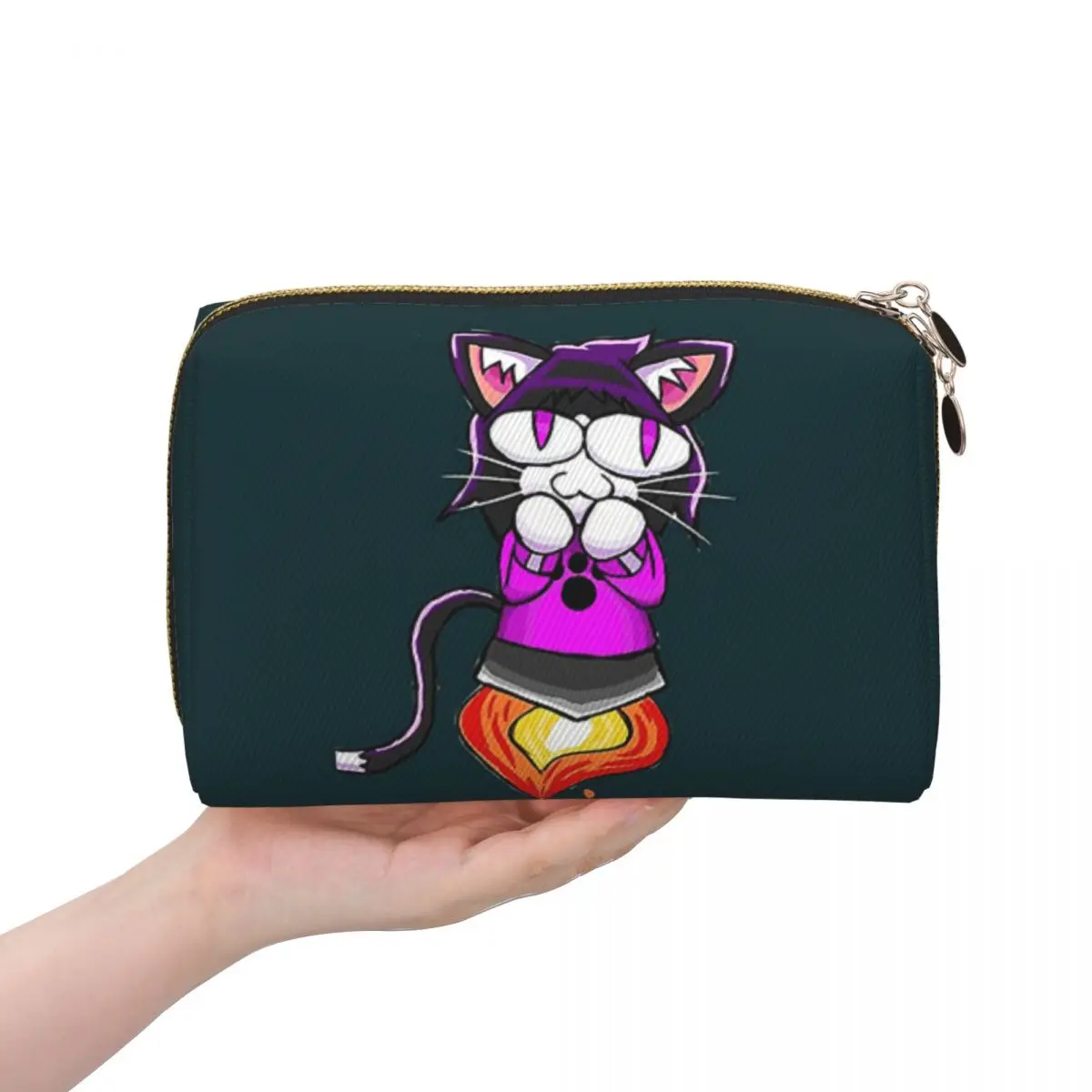 

Женская косметичка для курения Neco Arc, дорожный органайзер для макияжа, сумка для хранения туалетных принадлежностей, Dopp Kit Box