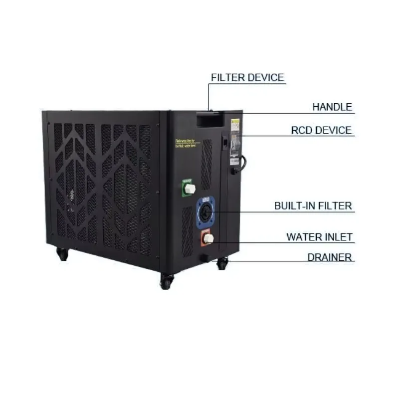 STLF Factory Direct Standard Type 62kg Water Cooler Cold Plunge Chiller for Ice Bath Recovery Adult Use Accessory