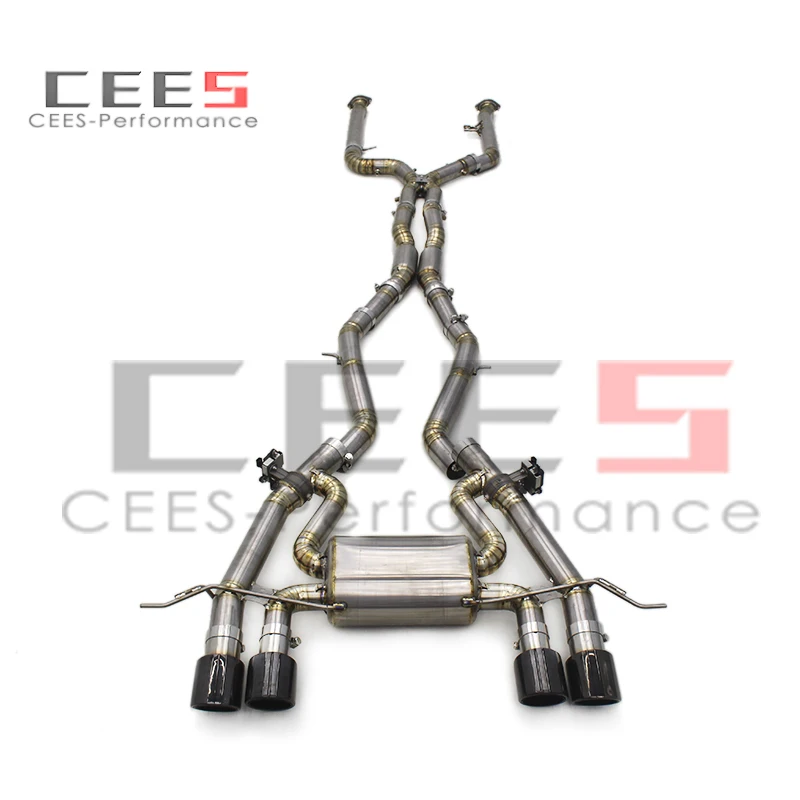 

CEES Catback Exhaust System Titanium Exhaust Pipe Valvetronic For BMW M3/M4 G80/G82 3.0T 2019-2023 escape Exhaust Pipe Muffler