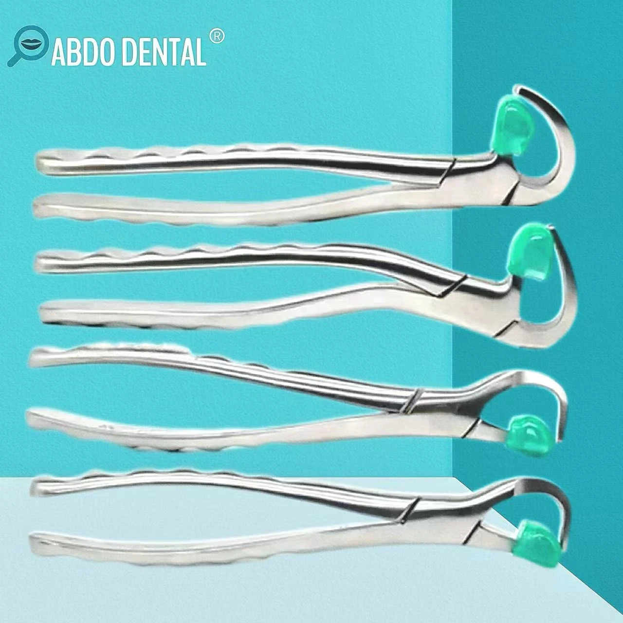 

4pc/set Dental Teeth Extraction Forceps Set Germany stainless steel Adult Extracting Plier Dental Elevator Dentist Surgical Tool