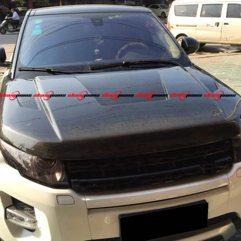 Exclusive Carbon Fibre Bonnet for 2015-2019 Range Rover Evoque in Mint Condition for Enhanced Appearance