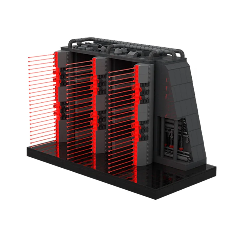 مجموعة بناء SW-LaserGate مكونة من 1736 قطعة، نموذج مخصص للبناء المعياري، مكعبات بناء للأطفال، تصميم إبداعي، لعبة DIY، هدية عيد الميلاد