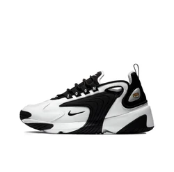 Original Nike Zoom 2K Men's Running Shoes Wear Resistant Breathable Black White Panda Sneakers AO0269-101