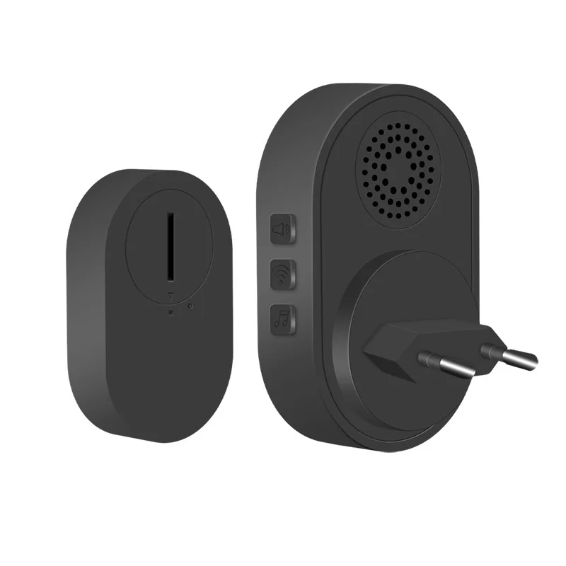 

Беспроводной Wi-Fi умный дверной звонок и комплект концентратора сигнализации, управление через приложение Tuya, 58 звонков, расширяемые 100 датчиков, диапазон 80 м, резервная батарея