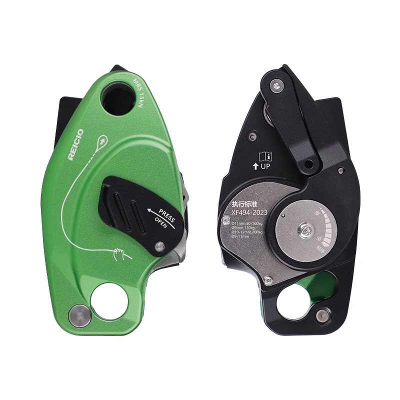 20KN Anti-Panic Rapid Descent Protector Slow Descent Controllable Speed Descent for Fall Protection Descender