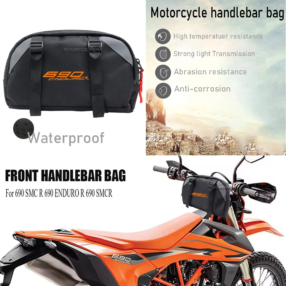 

Motorcycle Accessories For 690 ENDURO R 690 Enduro R 690enduror Waterproof Bag Storage Handlebar bag Travel Tool bag