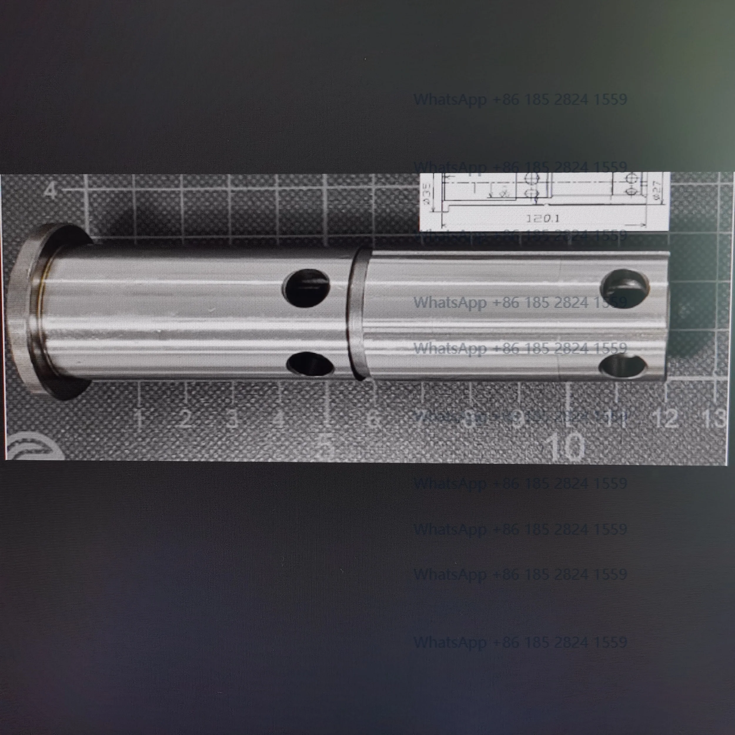 

Machine tool F500 Bt40 spindle tie rod lining NEW 1PCS