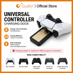 GuliKit Universal Controller Charging Dock Dual Charger for PS5 Xbox One Switch Pro Gulikit KK3 Max Controller Charging Station