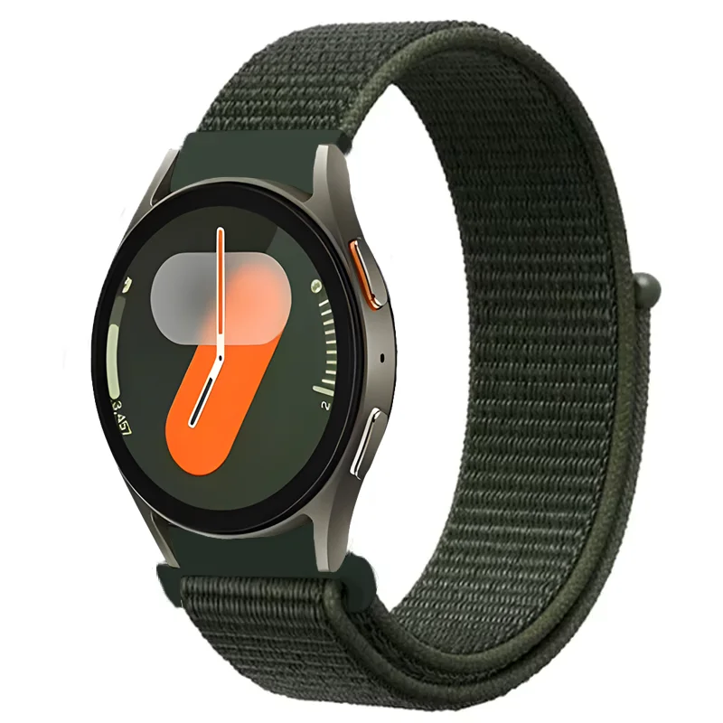 20mm 22mm Nylon Loop Strap For Samsung Galaxy Watch 4/5/6/7 40mm 44mm Wristband Band For Huawei Watch 4 3 GT5-4-3 46mm Bracelet