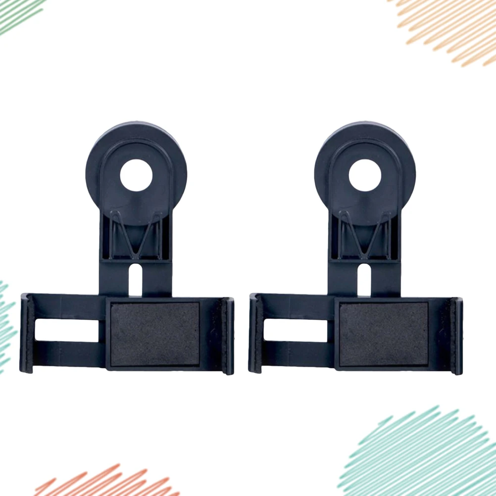 

2PCS Phone Telescope Holder Durable Clip for Single Tube Monocular Telescopic Lenses Mount Travel Outdoor Photography