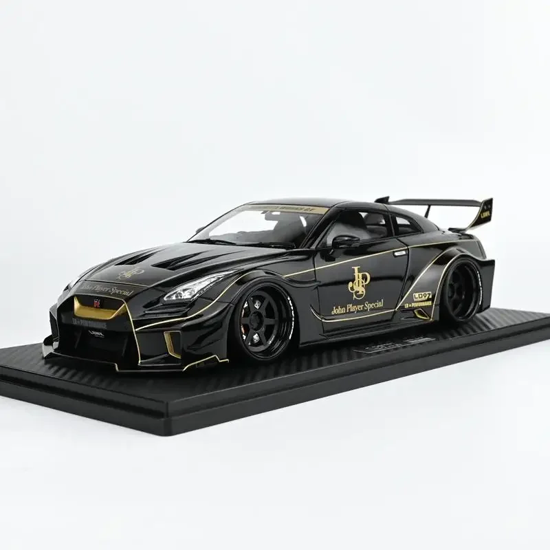 IG 1/18 LB-Silhouette Works Gt 35GT RR GTR لعبة معدنيّة لسيارة Diecast نموذج معدني هدايا