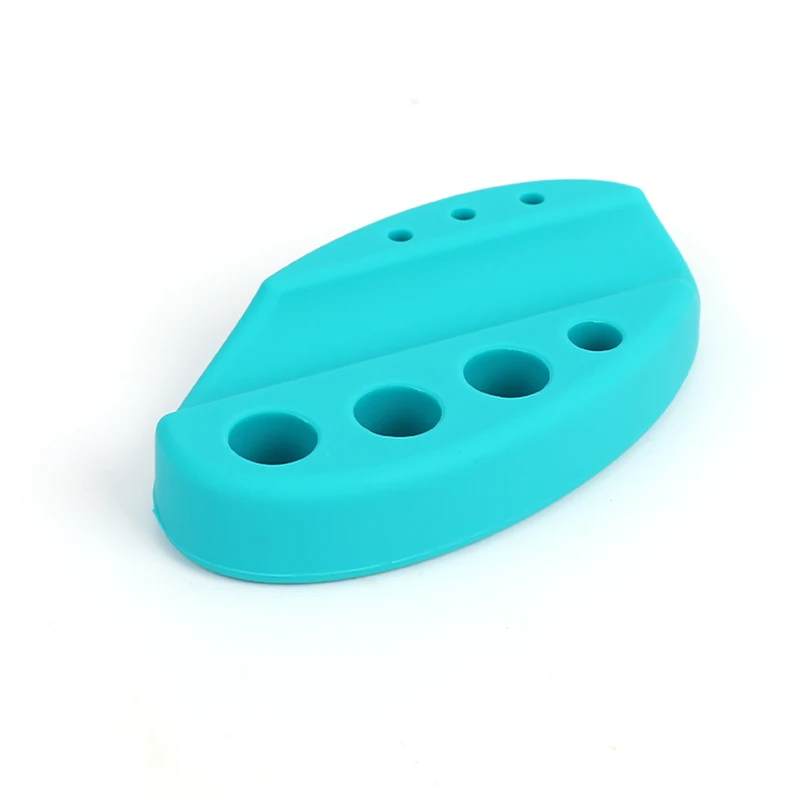 Oval Capa De Silicone Suporte para Máquina De Tatuagem, Standing Rack, Tinta Copo, Pigmento Copo, Caneta Tatuagem Acessórios, 1Pc