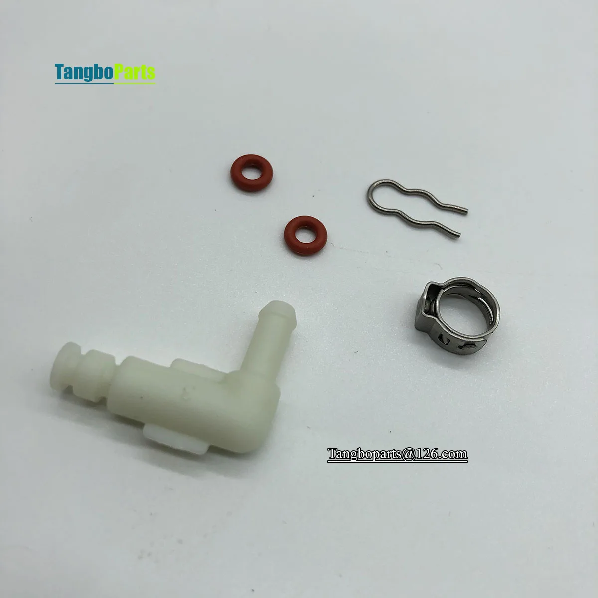 Espresso Machine Spare Parts Boiler 90° Elbow With Seal Spring Clamp For Breville 878 880 881 Coffee Maker Replace