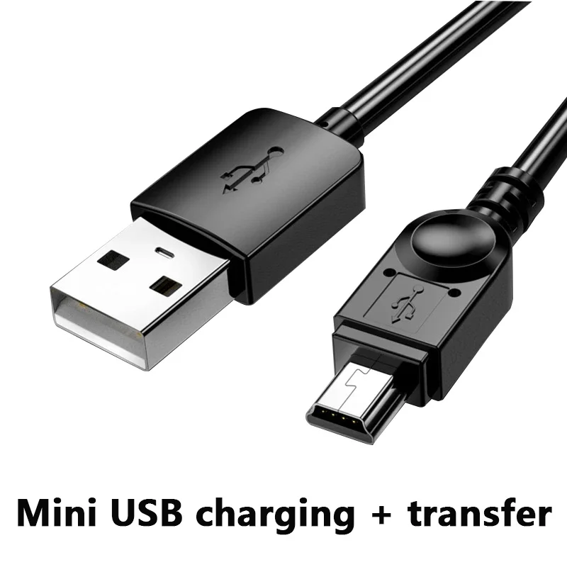 

Mini USB Cable To USB Fast Data Transfers Charger Cable 1m/2m/3m For MP3 MP4 TV Player Car DVR GPS Digital Camera HDD Cord