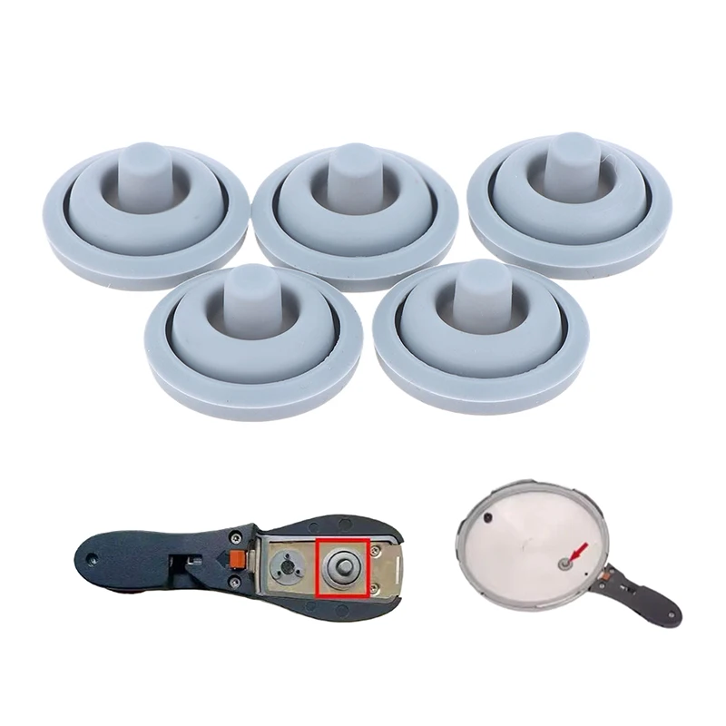 2/5Pcs ForWMF 60.9310.9502 Perfect Plus Cooking Indicator Seal Silicone Cap For Pressure Cooker Accessories