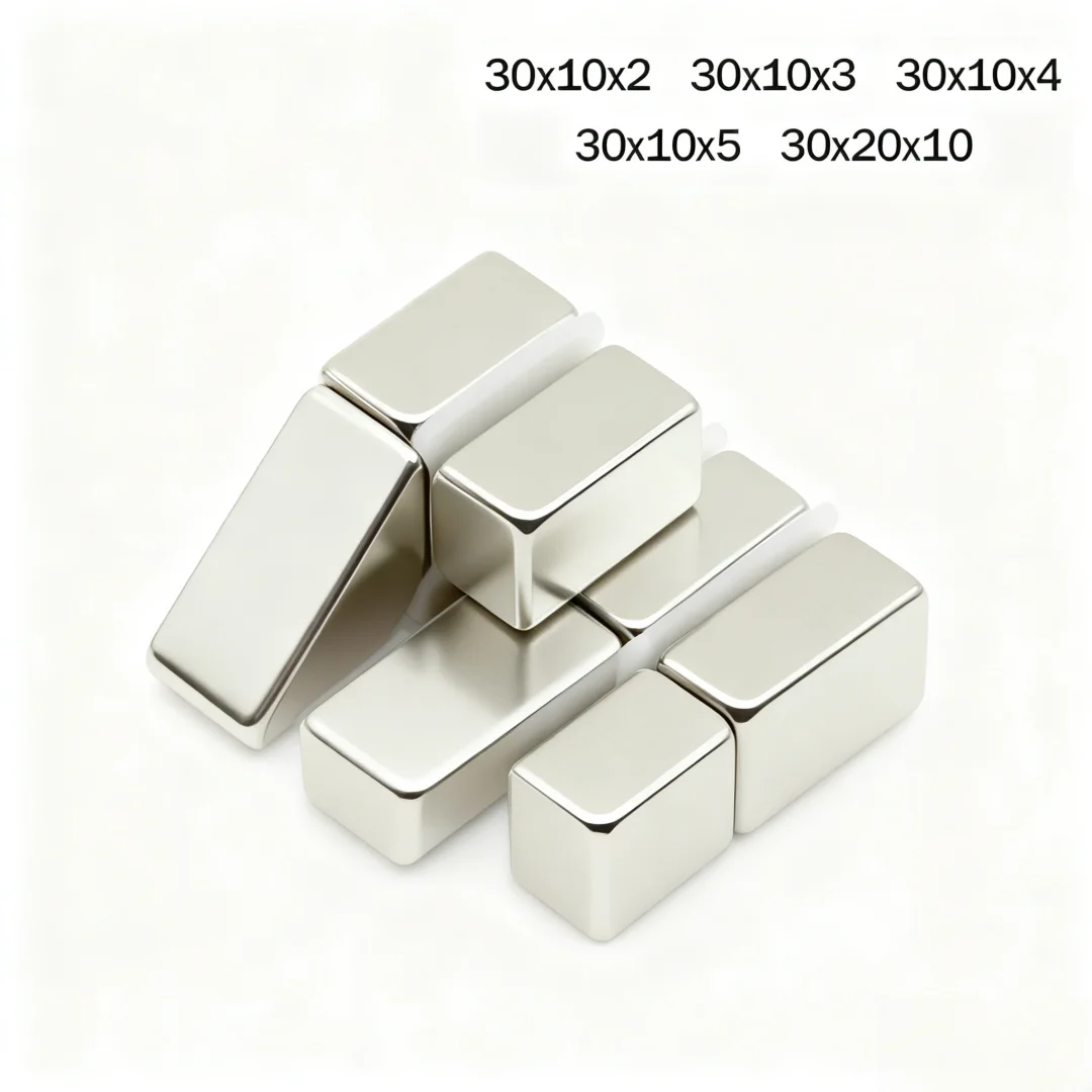 Super Strong Magnet N35 block Magnetic NdFeB Powerful Neodymium Magnet imanes Refrigerator Magnets 30x10x4 30x20x10