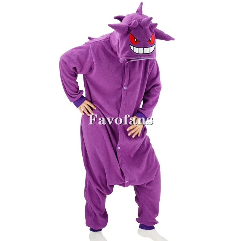 Favofans Kigurumi Animal Adults Cat Turtle Onesies Pajamas Halloween Costumes Cosplay Jumpsuit Christmas Gift XXL 3XL