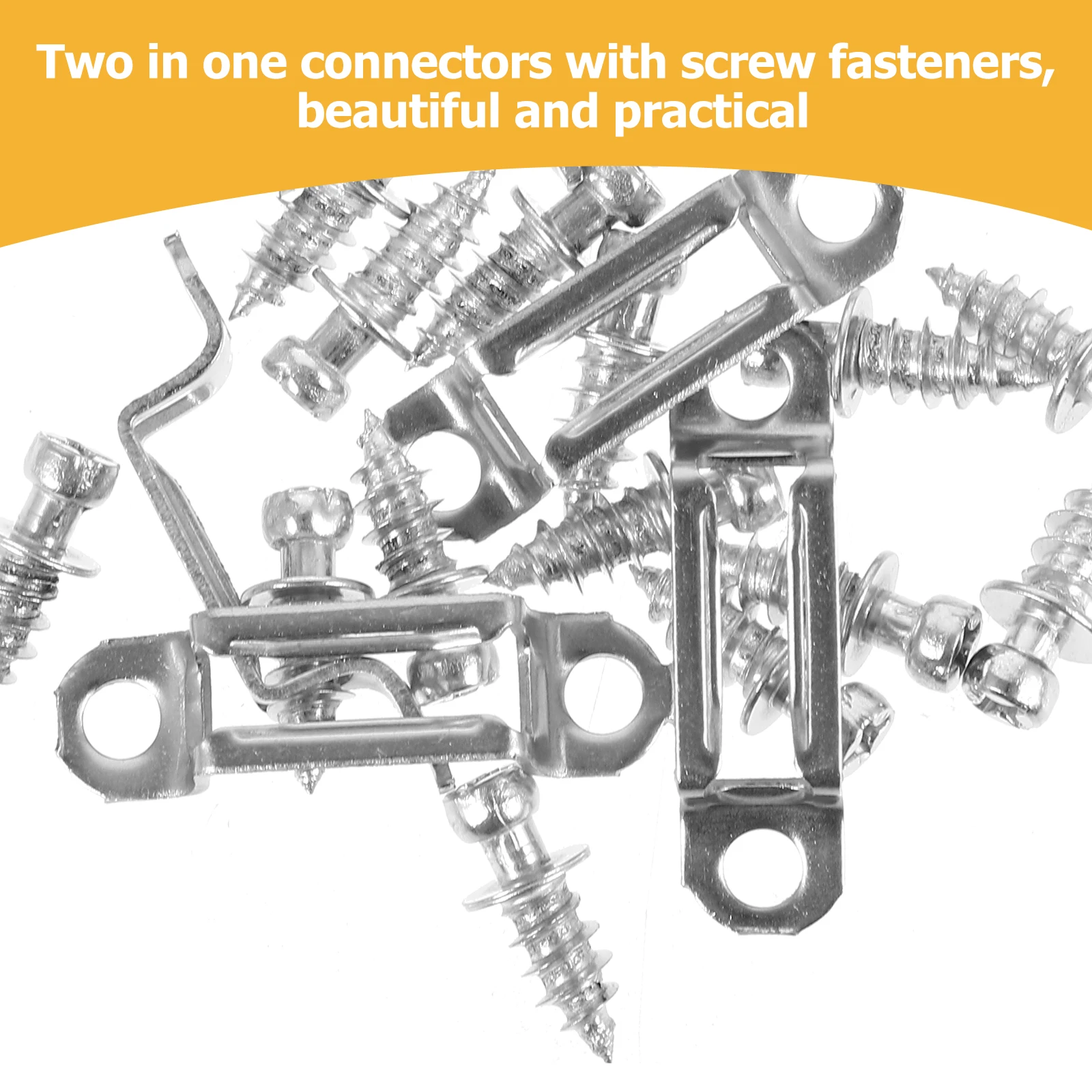 

1 set Stainless Full Open Furniture Combination Full Open Fastener Kit Fasteners Invisible Hardware Kit Durability