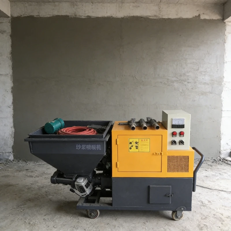 

High Pressure Plaster Spray Machine for Industrial Fireproof Coating Customized Durable Wear Parts