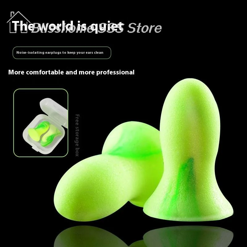 

【S】1/3/5 Boxes Anti-Noise Sleeping Aid Ear Care Reusable Sleep Ear Plugs Noise Reduction Sound Insulation Earplugs