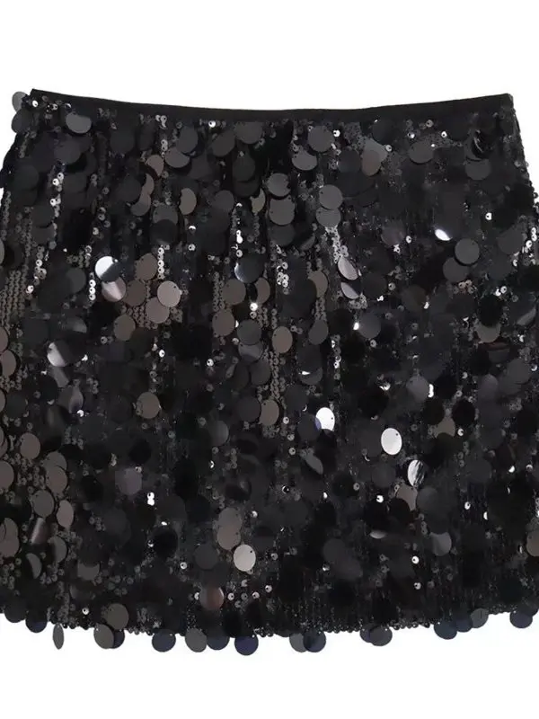 Sexy espumante faion ort saia cintura baixa bodycon saia cor pura a linha silhueta ultra ort saia para mulheres jovens