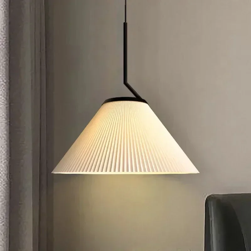 

Nordic Ceiling Chandelier Fashionable Minimalist Fabric Led Lamp Modern Home Decoration Bedroom Living Room Dining Salon Lights