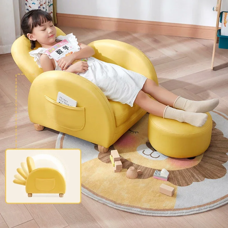 Kursi Kanapa anak-anak kamar anak-anak furnitur bayi & Sofa anak kursi lipat tempat tidur anak perempuan Pouf Divano kursi terbuka LT